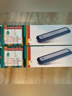 2️⃣ NWT PURSONIC PORTABLE UV TOOTHBRUSH SANITIZERS

*SLIM/TRAVEL FRIENDLY DESIGN